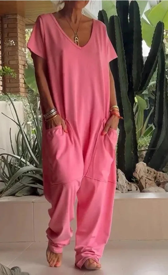 Vega | Wide-Leg-Jumpsuit mit Taschen