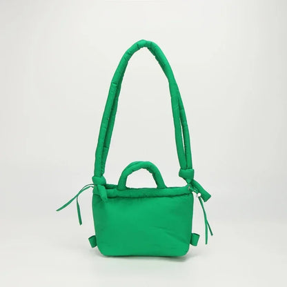 Adriana | Eckige Nylon-Crossbody-Tasche