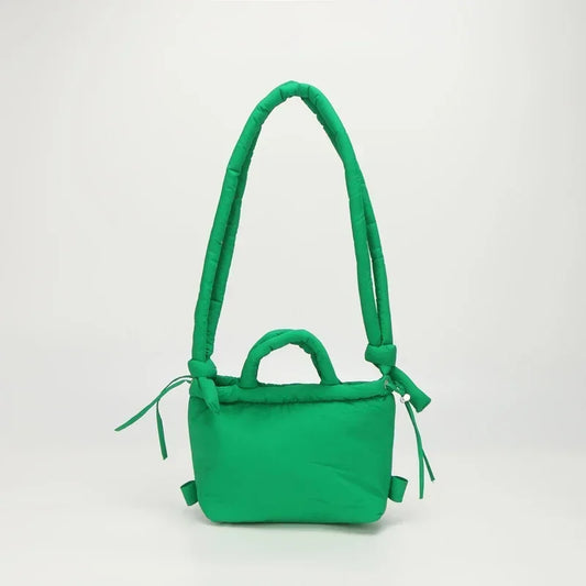 Adriana | Eckige Nylon-Crossbody-Tasche