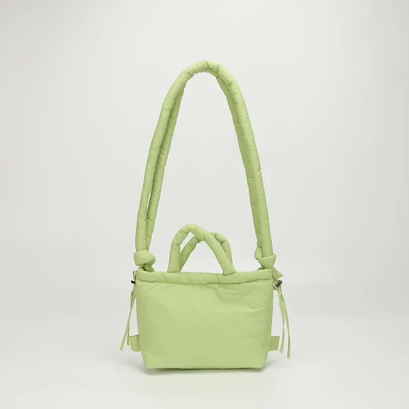 Adriana | Eckige Nylon-Crossbody-Tasche