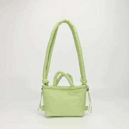 Adriana | Eckige Nylon-Crossbody-Tasche
