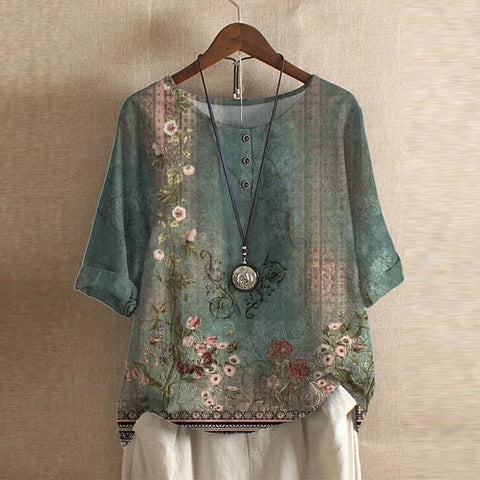 ROSALINE | RETRO-INSPIRED BLOUSE