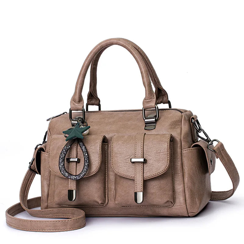 Marisol | Boston Bag aus weichem Leder