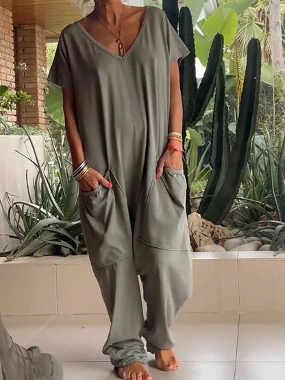 Vega | Wide-Leg-Jumpsuit mit Taschen
