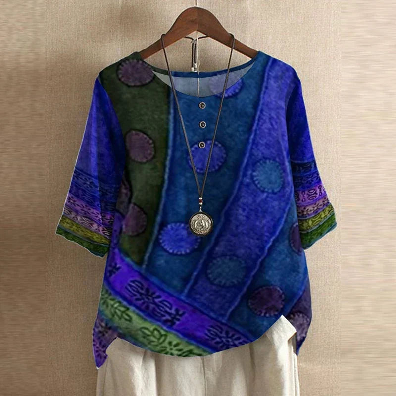 ROSALINE | RETRO-INSPIRED BLOUSE
