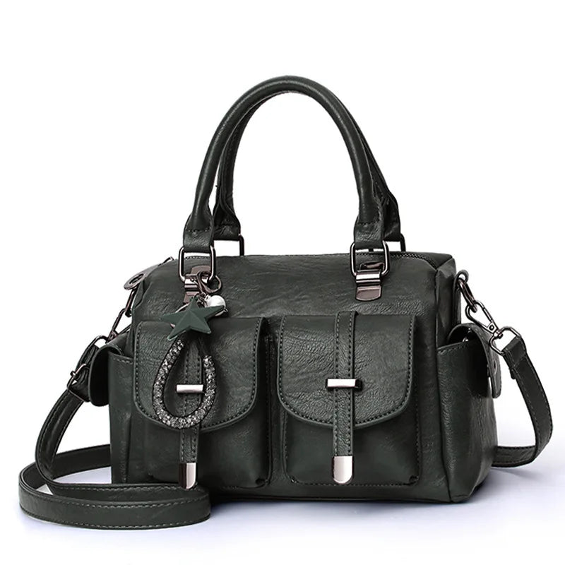 Marisol | Boston Bag aus weichem Leder