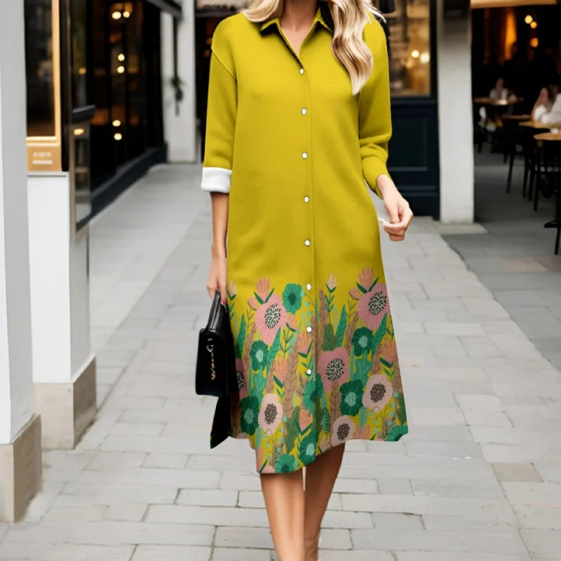 Luna | Oversized-Hemdblusenkleid