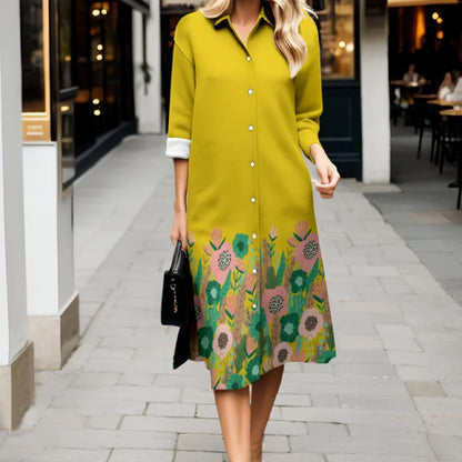 Luna | Oversized-Hemdblusenkleid