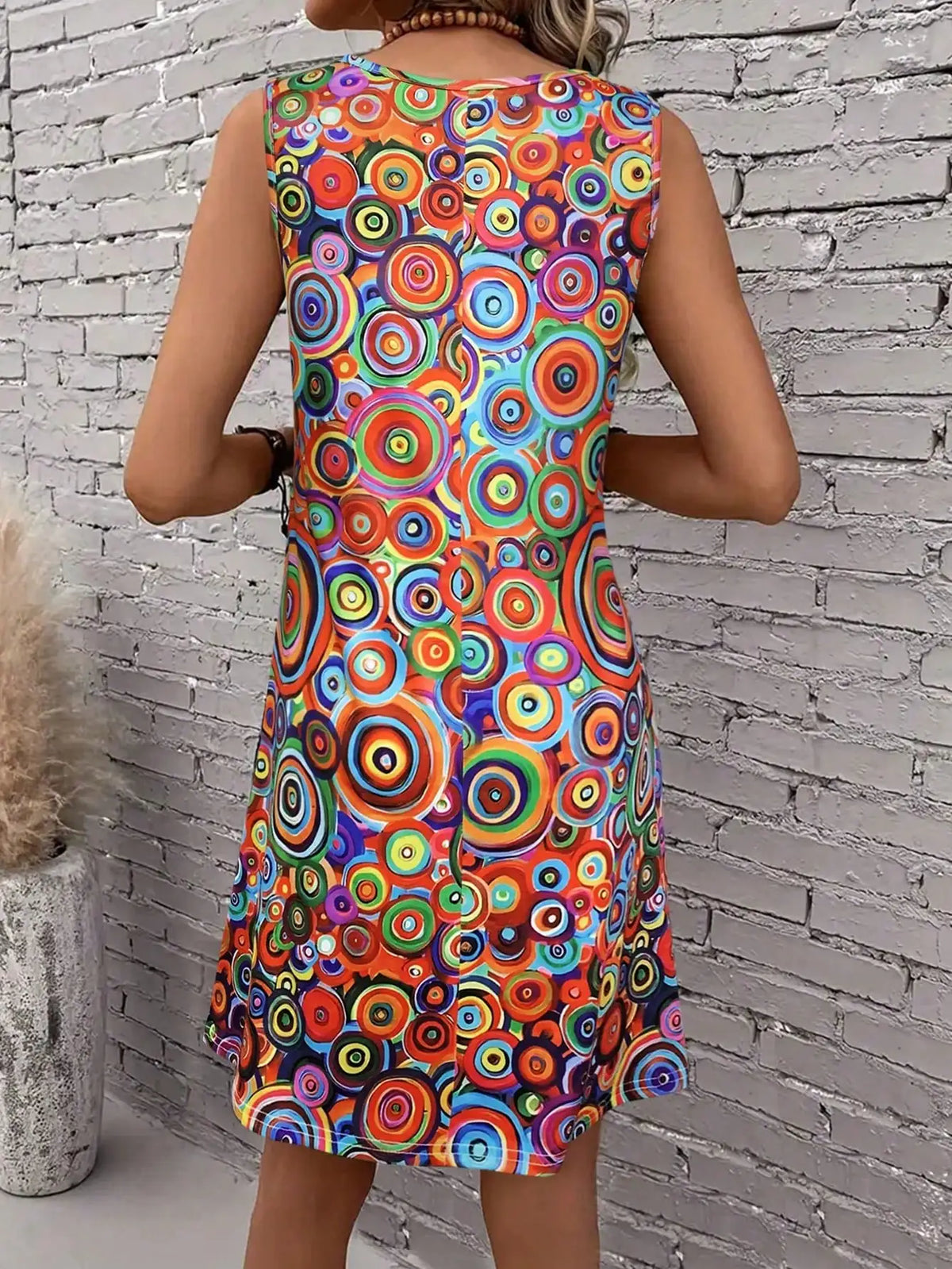 Isla | Off-Shoulder-Print-Minikleid
