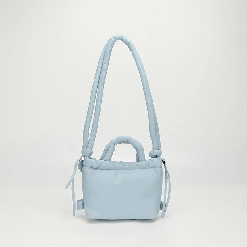 Adriana | Eckige Nylon-Crossbody-Tasche