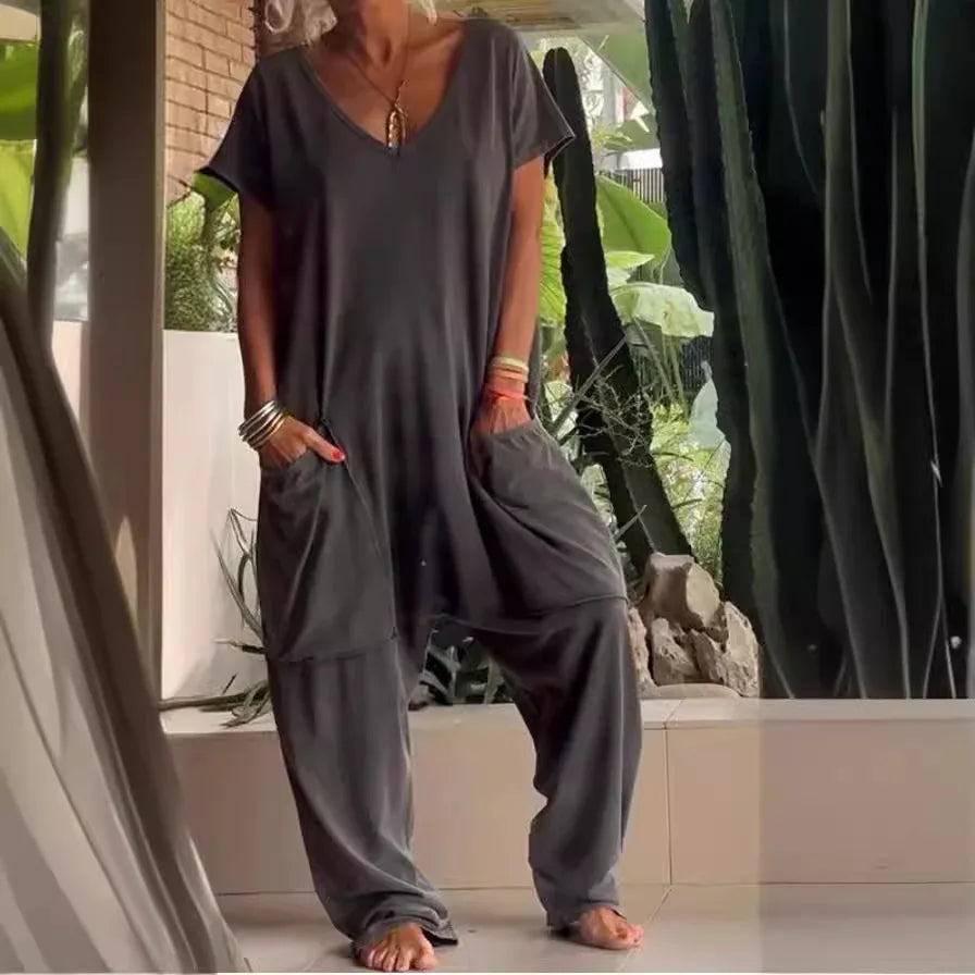 Vega | Wide-Leg-Jumpsuit mit Taschen