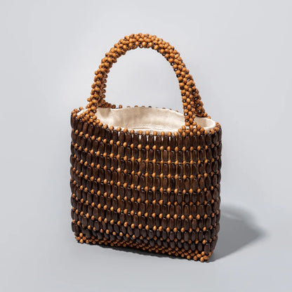 Rocio | Shopper mit Holzperlen