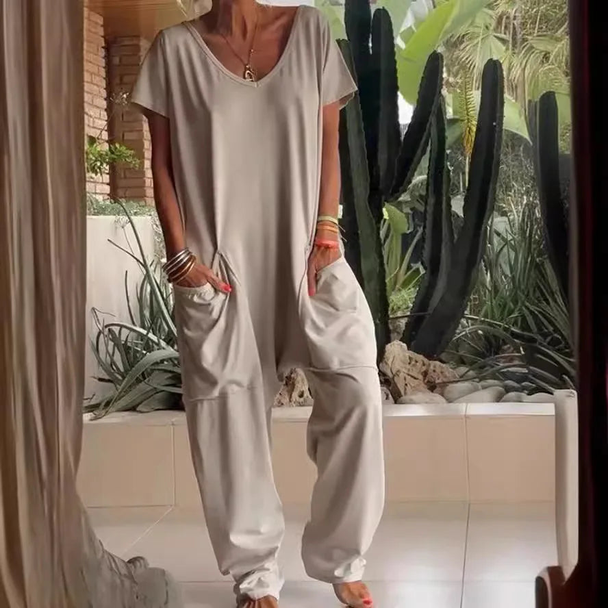 Vega | Wide-Leg-Jumpsuit mit Taschen
