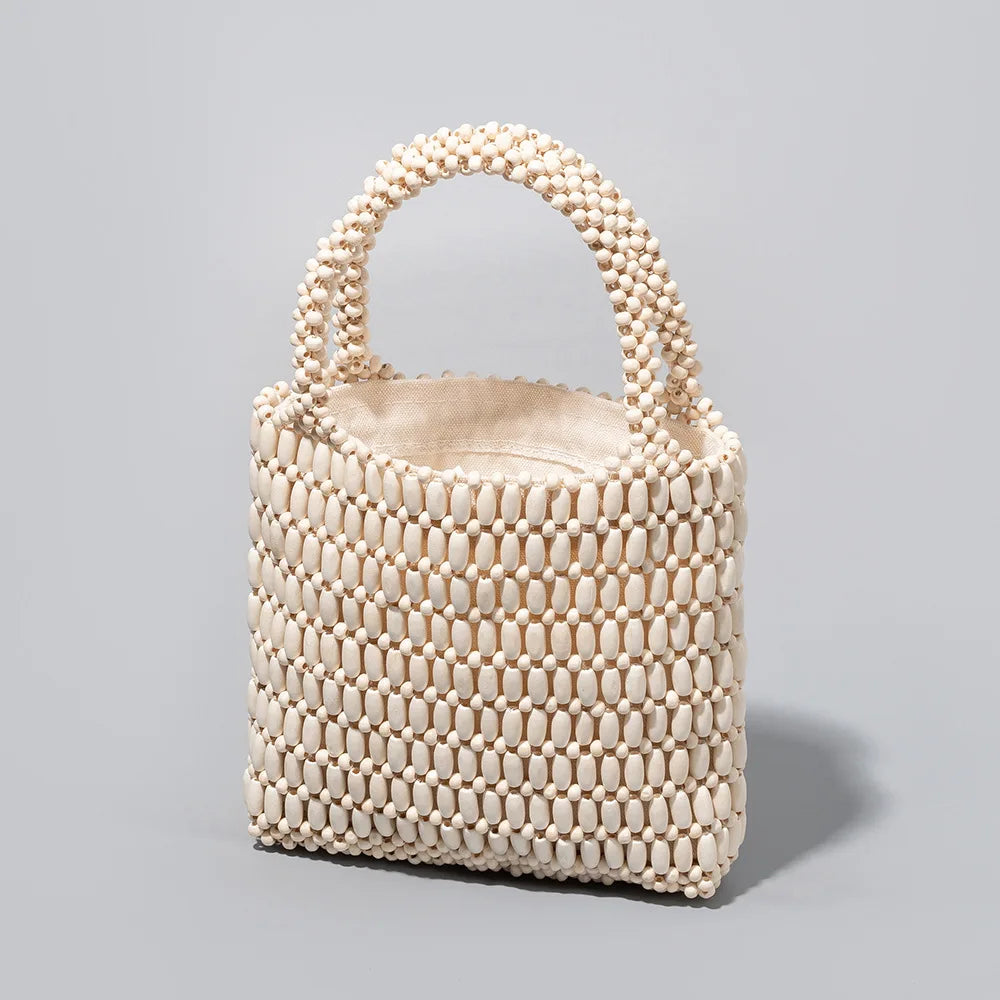 Rocio | Shopper mit Holzperlen