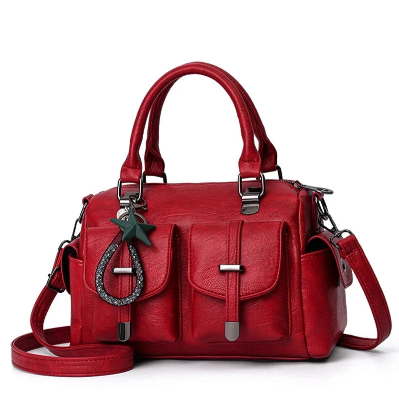 Marisol | Boston Bag aus weichem Leder