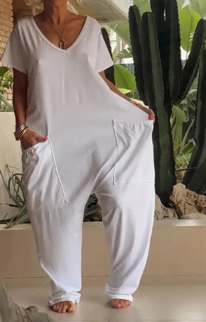 Vega | Wide-Leg-Jumpsuit mit Taschen