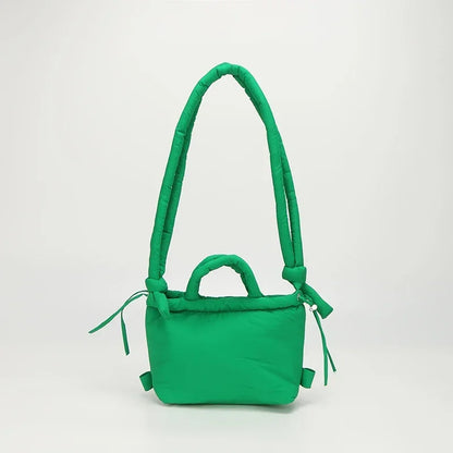 Adriana | Eckige Nylon-Crossbody-Tasche