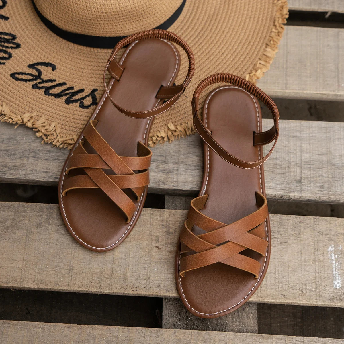 Roca | Römersandalen, flach