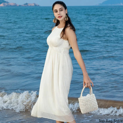 Rocio | Shopper mit Holzperlen
