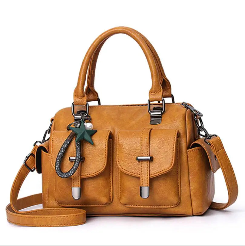 Marisol | Boston Bag aus weichem Leder