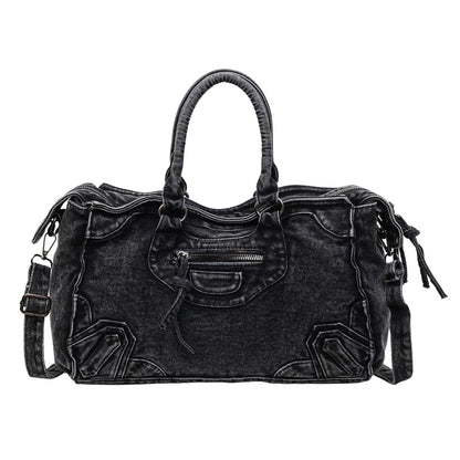 Lucia | Großer Denim-Shopper
