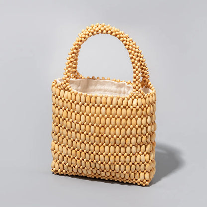 Rocio | Shopper mit Holzperlen