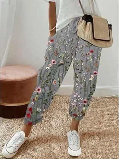 Jade | Knöchellange Wide-Leg-Hose