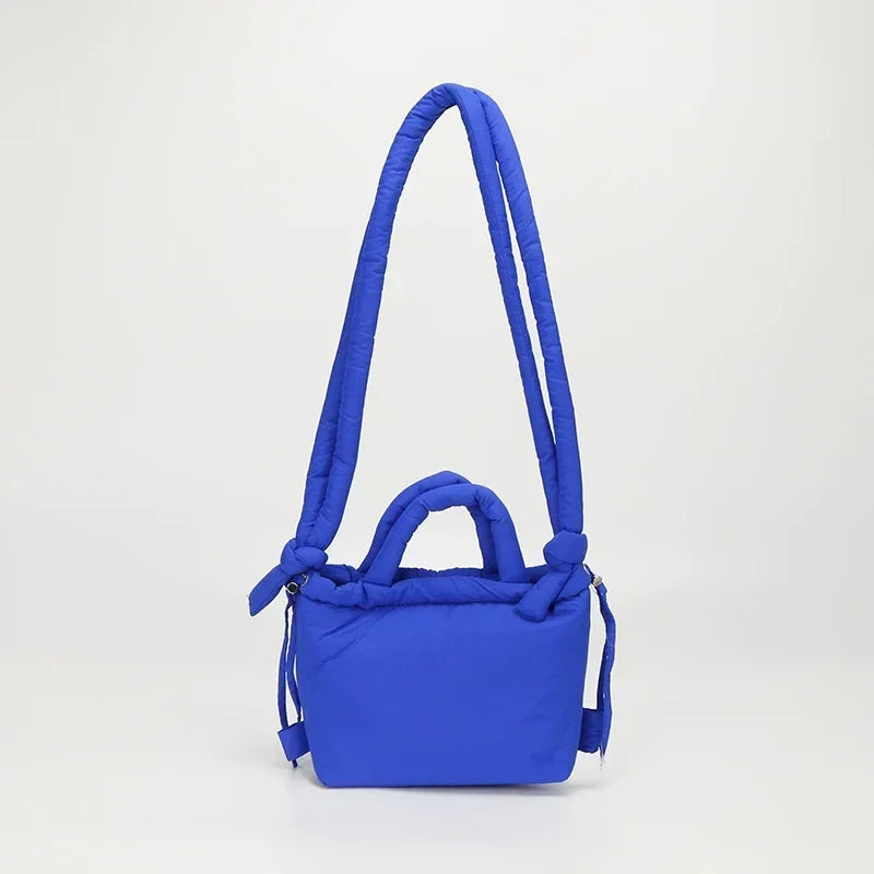 Adriana | Eckige Nylon-Crossbody-Tasche