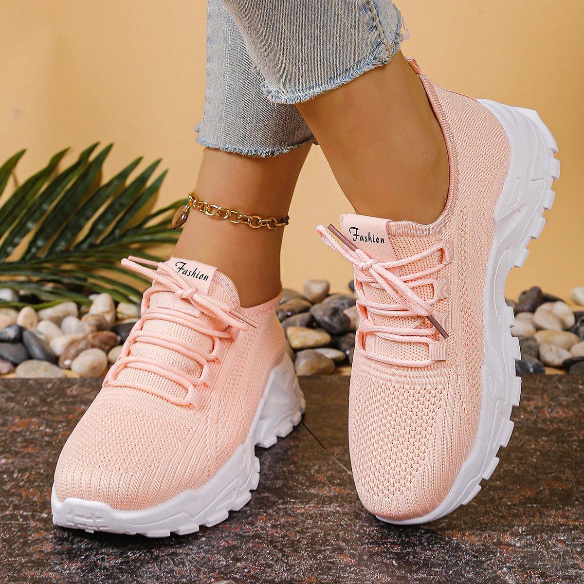 Magnolia | Sneaker mit durchgehendem Riemen
