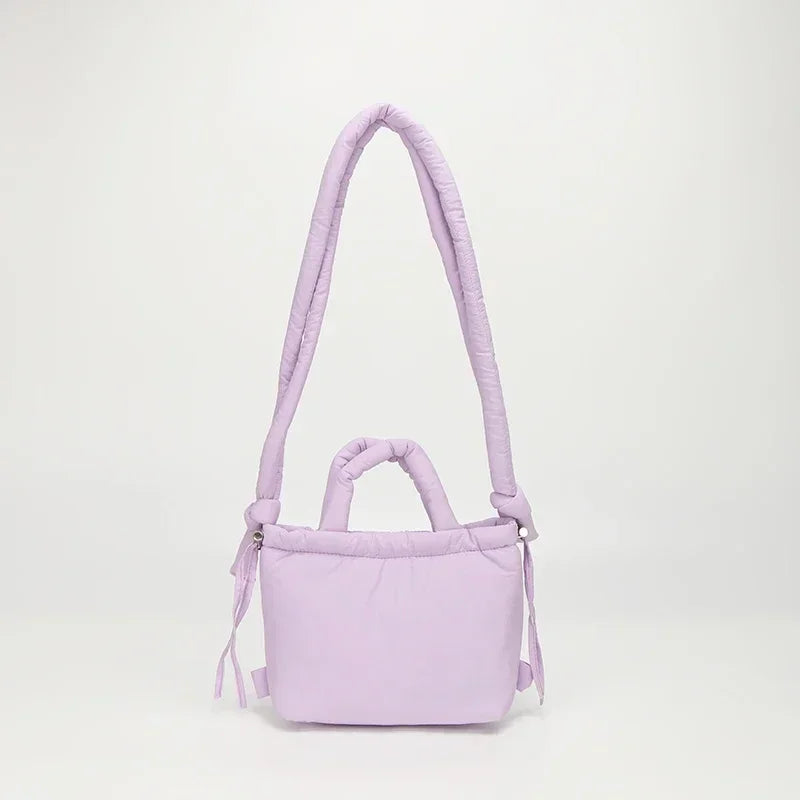 Adriana | Eckige Nylon-Crossbody-Tasche