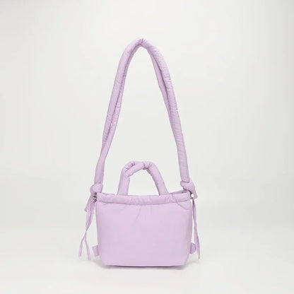Adriana | Eckige Nylon-Crossbody-Tasche