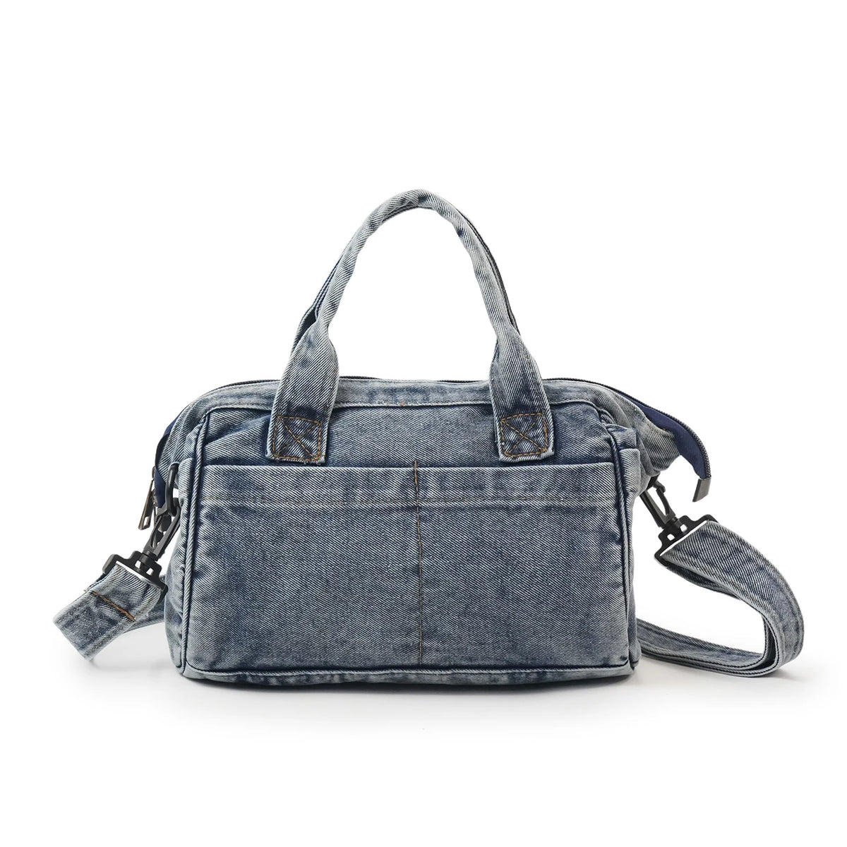 Delfina | Kissen-Shopper aus Used-Denim