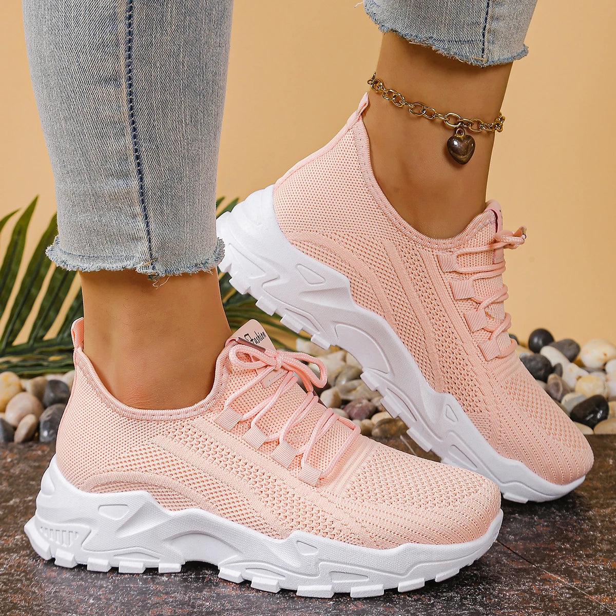 Magnolia | Sneaker mit durchgehendem Riemen