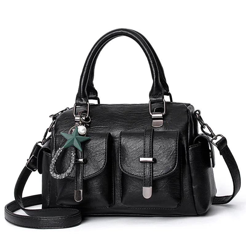 Marisol | Boston Bag aus weichem Leder