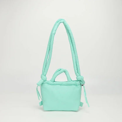 Adriana | Eckige Nylon-Crossbody-Tasche