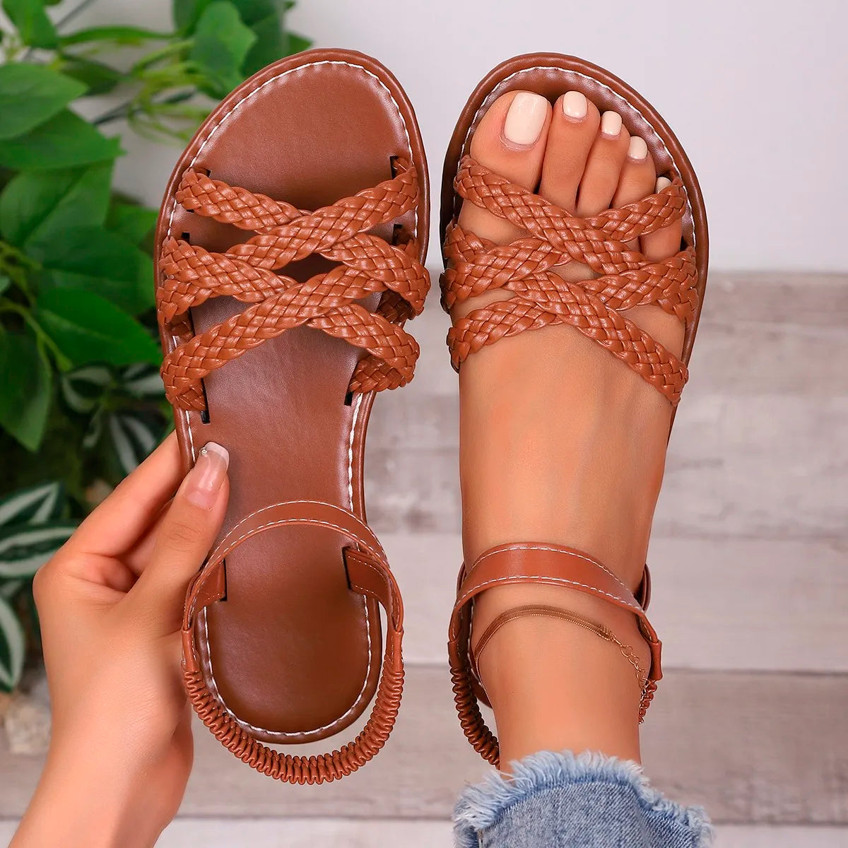 Roca | Römersandalen, flach