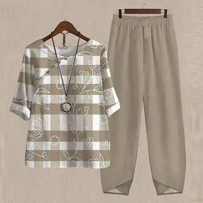 GWENDOLYN | COMFORTABLE CHIC SHIRT & TROUSER SET