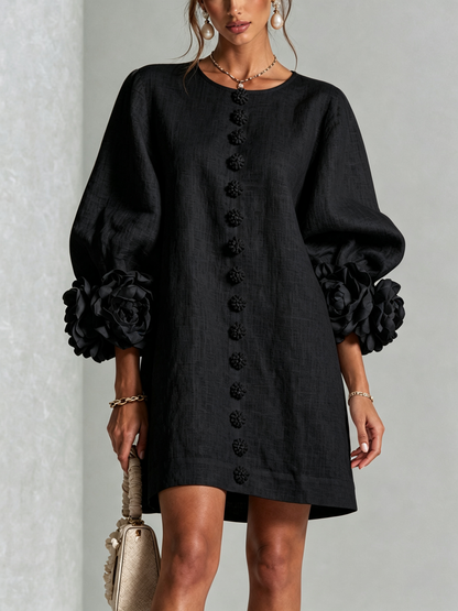 MARIETTA | SCULPTURAL SHIFT DRESS