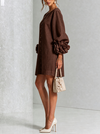 MARIETTA | SCULPTURAL SHIFT DRESS