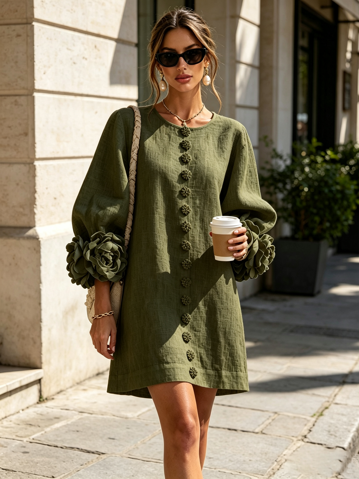 MARIETTA | SCULPTURAL SHIFT DRESS