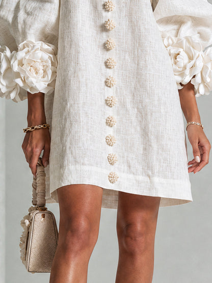 MARIETTA | SCULPTURAL SHIFT DRESS