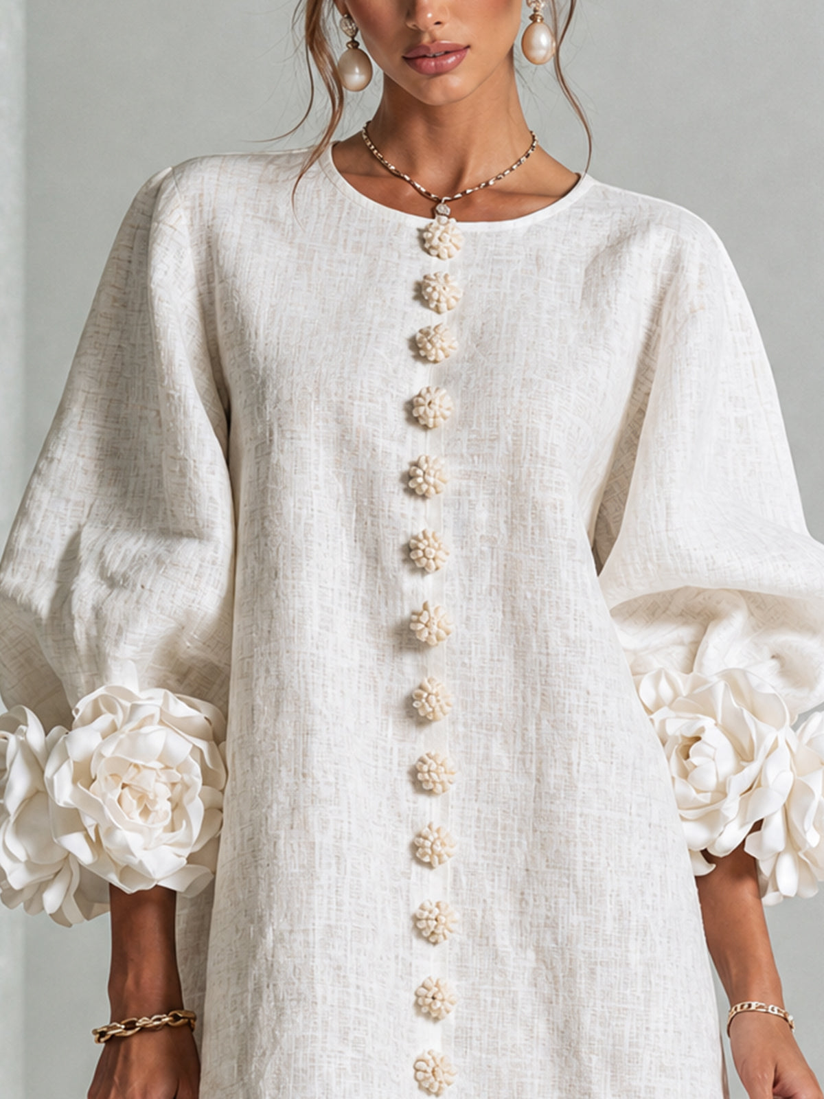 MARIETTA | SCULPTURAL SHIFT DRESS