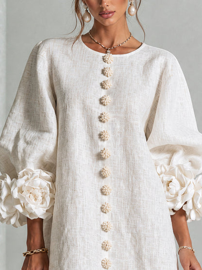 MARIETTA | SCULPTURAL SHIFT DRESS