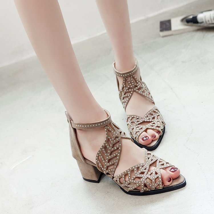 ROXANNE | BOHO HIGH HEEL SHOES