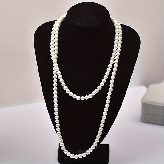 CELESTINE | TIMELESS DOUBLE PEARL NECKLACE