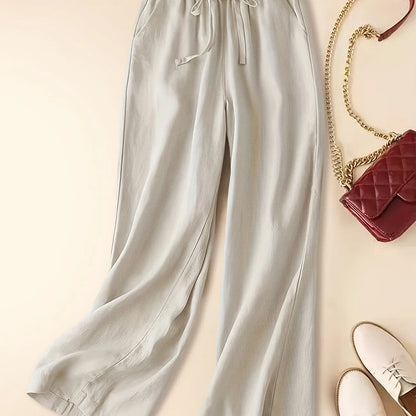 GAIL | EFFORTLESS WIDE-LEG TROUSERS