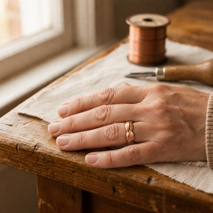 MABEL | BIND COPPER RING