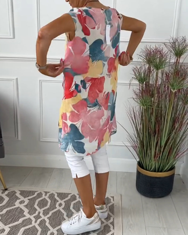 ANDREA | CASUAL FLORAL DRESS