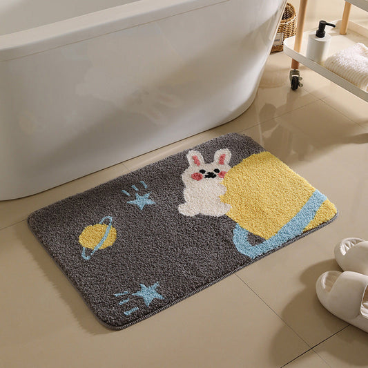 MOONBUNNY | CUTE RABBIT NON-SLIP BATH MAT
