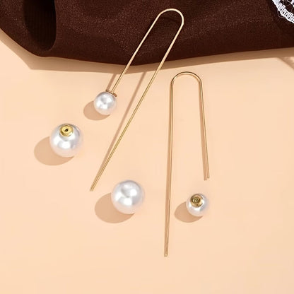 LUCENZA | RADIANT PEARL STATEMENT EARRINGS